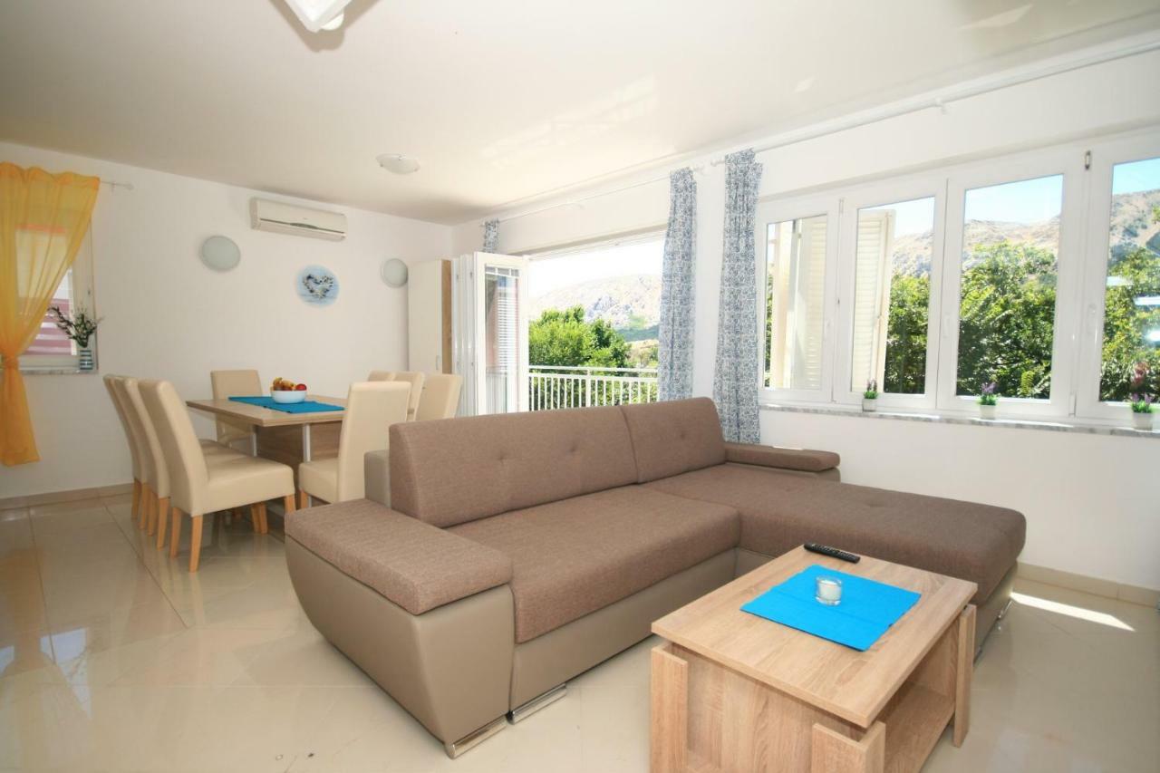 Apartment Mimoza 5, Baska, Krk 外观 照片